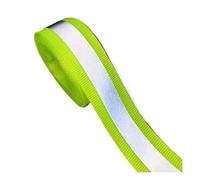 Reflective Tape for Clothing, Reflective Ribbon Tape 5 Yards 20mm Multicolor Grosgrain for Sewing Clothing(Color-04)