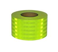 reflective tape,reflector tape, Fluorescent Yellow Green High-Intensity Reflective Tape,High Viscosity, Waterproof, Fade Resistant,Durable,Reflector Conspicuity, for Vehicles, Boats, Trailers, Trucks,