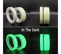 Reflective Tape with Glow in the Dark Fishing Rod Luminous Sticker Suitable for Night Fishing Gear to Improve Visibility and Fish Attraction (A-100cm*1.5cm)