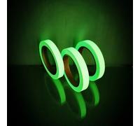 Reflective Tape with Glow in the Dark Fishing Rod Luminous Sticker Suitable for Night Fishing Gear to Improve Visibility and Fish Attraction (E-4pcs sizes)