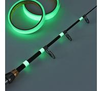 Reflective Tape with Glow in the Dark Fishing Rod Luminous Sticker Suitable for Night Fishing Gear to Improve Visibility and Fish Attraction (D-100cm*4cm)
