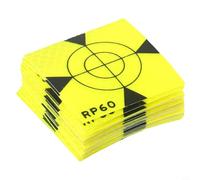 Reflective Target Pack 100 Pieces Designed for Accurate Measurement in Civil Engineering Applications (60x60)