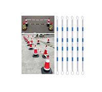 Reflective Traffic Cone Barrier Bar, 4-6ft Portable Safety Expander for Construction Sites & Roadwork, Enhances Visibility & Safety (Cone Not Included, R/25pcs)