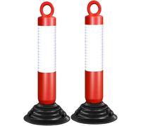 Reflective Traffic Delineator PostDetachable Crowd Control Bollard for Schools Hospitals MallsDurable Safe EasyInstall Traffic Management Solution