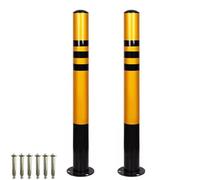 Reflective Traffic Delineators - Durable Driveway & Lot Boundary Markers for Enhanced Visibility & Safety - Ideal for Parking Lots Roads & Construction Sites