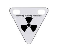 Reflective Triangle, Magnetic Warning Sign, 0.1x6.7x6.3cm, Cycling Safety Reflector, Running Safety Board, Outdoor Sports Reflective Sign, For Night Riding Running