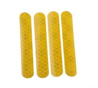 Reflective Warn Strip Stickers Suitable for For Max Electric Scooter Under Manufacturer Specified Fit Guidelines (Yellow)