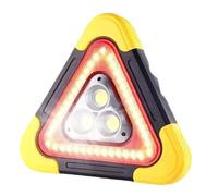 Reflective Warning Triangle Triangle Light for Car, 3-in-1 Warning Lamp with Flashing Alarm, Portable Safety Light for Breakdown