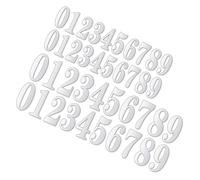 Reflective Water Proof Mailbox Number Stickers 3 Inch and 4 Inch Reflective Number for Mailboxes Practial Decals Truck Numbering Decals