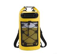 Reflective Waterproof Bag 30L for Night Hiking(10L Single Yellow)