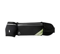 Reflective Waterproof Cycling Running Belt Adjustable Length Waist Pack for Phones Keys with/Without Water Kettle Reflective Gym Waist Pack