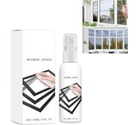 Reflective Window Spray For Home & Car, 30 ML Glass Reflective Coating Spray For Windows, One-Way Mirror Cleaner Glass Descaler, Privacy Window Tint Film Sprays, Streak-Free Shine (1pc, 30ml)