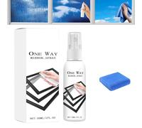 Reflective Window Spray For Home & Car, Glass Reflective Coating Spray For Home And Automotive Windows, One Way Mirror Spray And Glass Cleaner For Homes Window Privacy, Streak-Free Shine (1, set)
