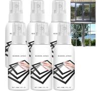 Reflective Window Spray for Home Car, One Way Window Film, Instant One Way Mirror Effect Glass Coating Glass Cleaner, Protect Furniture From Fading, for House, Office Vehicle Windows (6Pcs)
