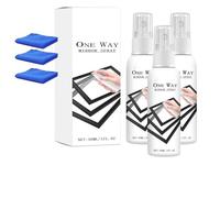 Reflective Window Spray For Home & Car, Window Spray For Home And Car, Glass Reflective Coating Spray, One Way Mirror Spray And Glass Cleaner For Homes Window Privacy, Streak-Free Shine (3PC, 30ml)