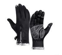 Reflective Winter Cycling Gloves Windproof Warm Touchscreen