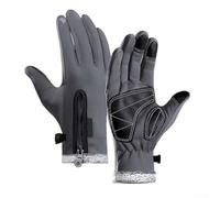 Reflective Winter Cycling Gloves Windproof Warm Touchscreen