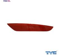 Left Reflex Reflector TYC Fits VW Golf Mk6 5K0945105F