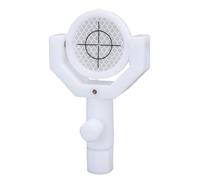 Reflector de estación total Objetivo reflectante preciso de 50 mm de diámetro con punto de mira impreso y desplazamiento de 2 mm para topografía de edificios e inspección de