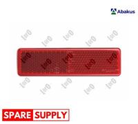 REFLECTOR FOR RENAULT MASTER TRAFIC ABAKUS 042-44-877 FITS BOTH SIDES, BUMPER