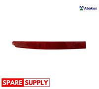 REFLECTOR FOR VW TRANSPORTER ABAKUS 441-2910L-UE FITS LEFT, BUMPER