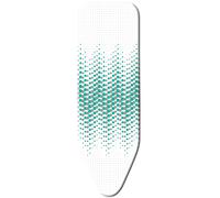 Reflector Ironing Board Cover, Heat-Reflective Iron Board Cover, Large Ironing Board Covers 125 x 45 cm, Drawstring Minky Ironing Board Cover, Blue &