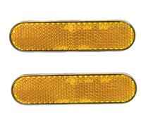 REFLECTOR KIT AMBER 2PCS SELF ADHESIVE 22 X 94MM E-MARKED