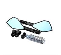 Reflector Motorcycle Side Rear View Mirror For Suzuki GSX 750 1000 125 150 GSF 650 Bandit Cycling Observation(Black)