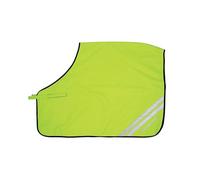 Reflector Quarter Mesh Exercise Sheet by Hy Equestrian (Full, Yellow)