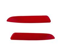 Reflector Rear Bumper For BMW X5 E70 2006-2013 Red Lens Rear Bumper Reflector No Light L+R Pair
