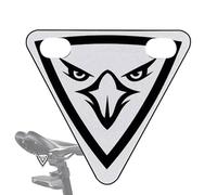 Reflectors for Bike, Road Biking Safety Sign, Triangle Plate Safety Sign for Adults Night Riding Road Racing Mountain Biking Touring Commuting Urban Cycling