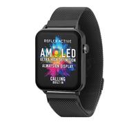 REFLEX ACTIVE Series 30 Smart Watch - Black, Mesh Strap, Black