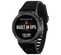 REFLEX ACTIVE Series 43 Smart Watch - Black, Silicone Strap, Black