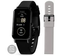 Reflex Active Series 53 Smart Black and Grey Interchangeable Strap Calling Watch