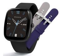 Reflex Active NEXUS 100 C RA50-2223-SET - Unisex - 39 mm - Smartwatch - Quartz with charger - Mineral Glass Black 20 mm