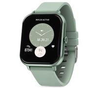 Reflex Active Nexus Lite Smart Watch for Women with Make/Answer Calls, Sleep Monitor, Sports Modes GPS Connection, Music Control and Mint Silicone Strap for iOS Android