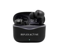Reflex Active Pro Noise Cancelling True Wireless Stereo Earbuds - Satin Black Black