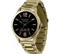 Reflex Active Series 31 Unisex Amoled Gold Stainless Steel Bluetooth Smartwatch