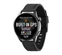 Reflex Active Series 45 Gents Amoled Black GPS Sports Bluetooth Smartwatch