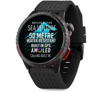 REFLEX ACTIVE Sea Venture Smart Watch - Black, Silicone Strap, Black