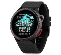 Reflex Active SeaVenture AMOLED GPS Black Smart Watch