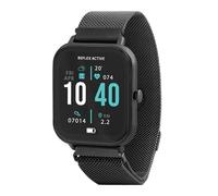 Reflex Active Series 23 Black Mesh Strap Fitness Smart Watch