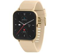 REFLEX ACTIVE Series 23 Smart Watch - Pale Gold & Cream, Silicone Strap, Cream,Gold