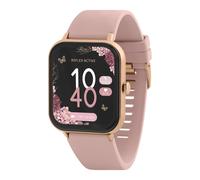 Reflex Active Series 23 Rose Gold Plated Pink Strap Fitness Calling Smart Watch