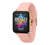 Reflex Active Series 30 Smart Calling AMOLED Watch - Pink Red