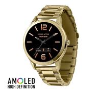 Reflex Active Series 31 Amoled Smart Calling Watch for Women Men with Bluetooth, 1.19'', Fitness Tracker, Blood Oxygen, Heart Rate Monitoring and Stainless Steel Bracelet Compatible with Android IOS
