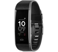 REFLEX ACTIVE Series 35 Fitness Tracker - Black, Silicone Strap, Black