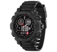 Reflex Active Series 38 Black Silicone Strap Sports Smart Calling Watch