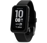 REFLEX ACTIVE Series 49 Smart Watch - Black, Silicone Strap, Black