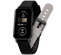 Reflex Active Series 53 Smart Black and Grey Interchangeable Strap Calling Watch